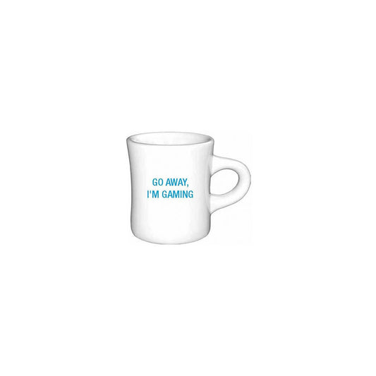 Go Away, I'm Gaming Diner Mug