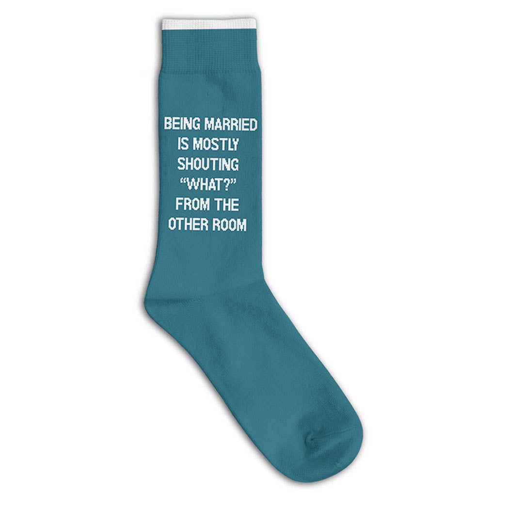 Being Married is Mostly Socks