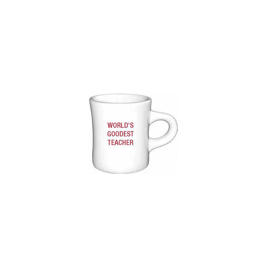 World's Goodest Teacher Diner Mug