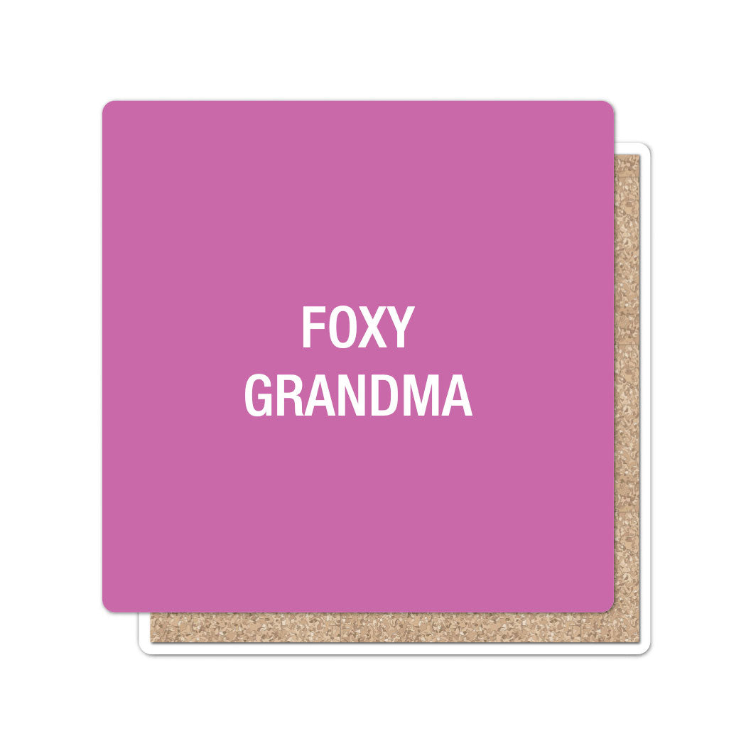 Foxy Grandma Coaster