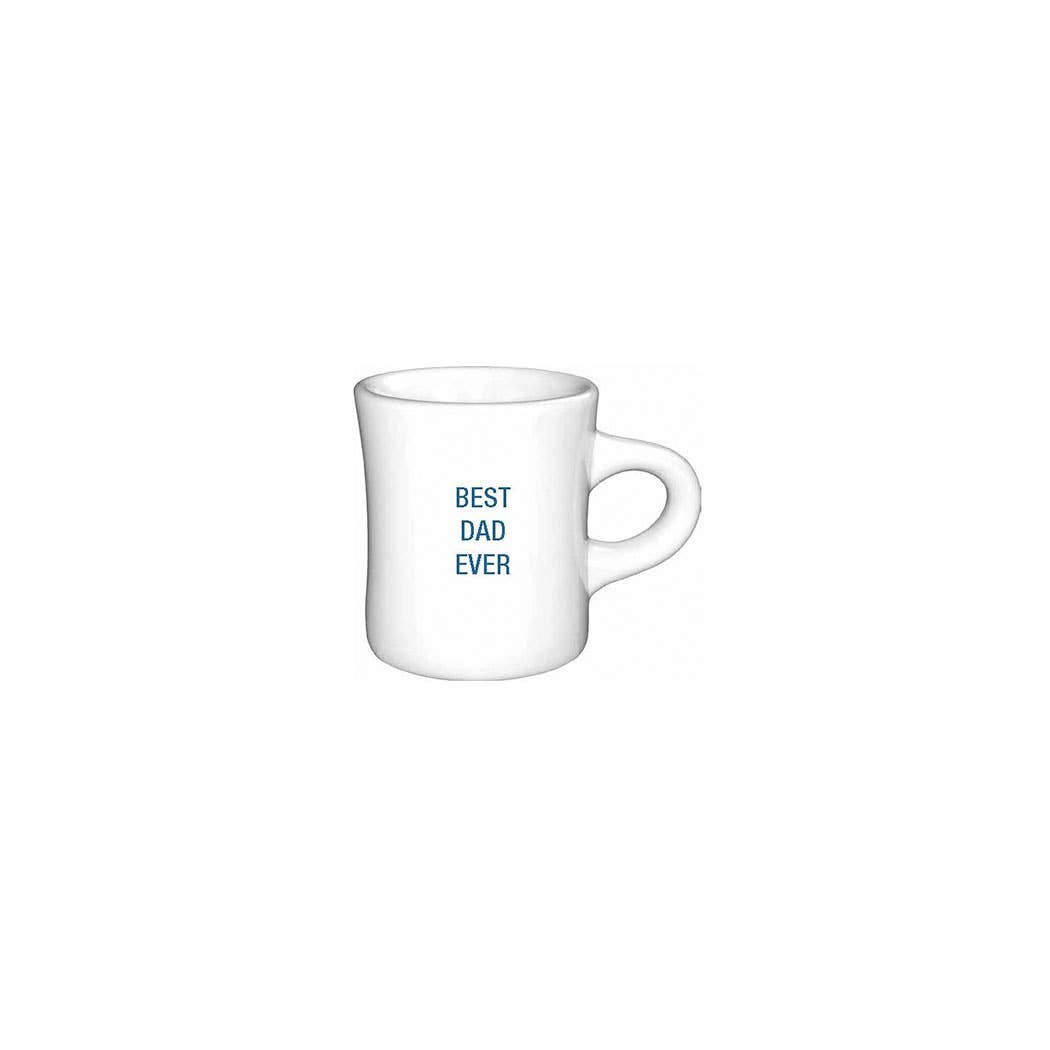 Best Dad Ever Diner Mug – About Face Designs