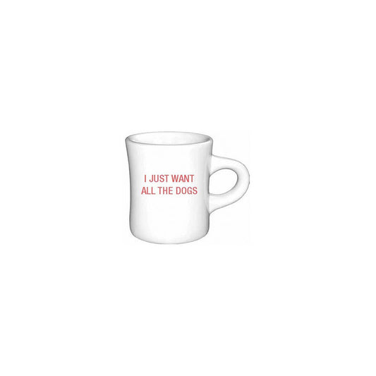 I just want all the dogs. Diner Mug