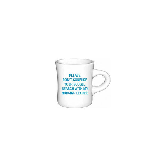 Please don't confuse your Google search Diner Mug